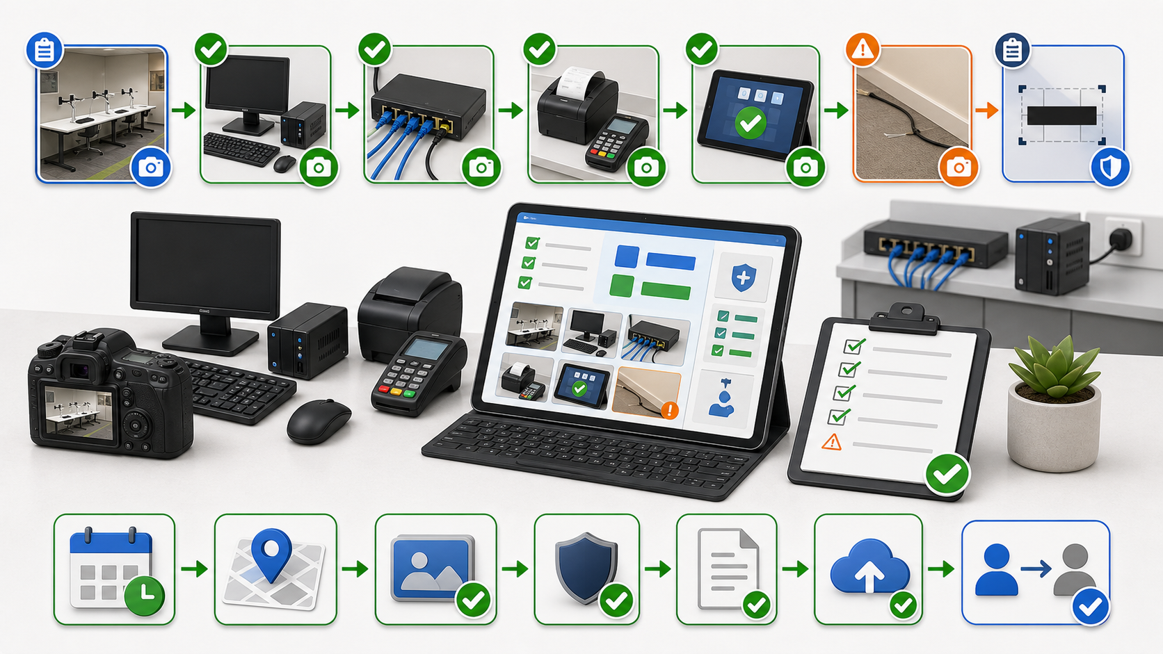 What to Photograph Before an Onsite Tech Visit So the Job Goes Faster