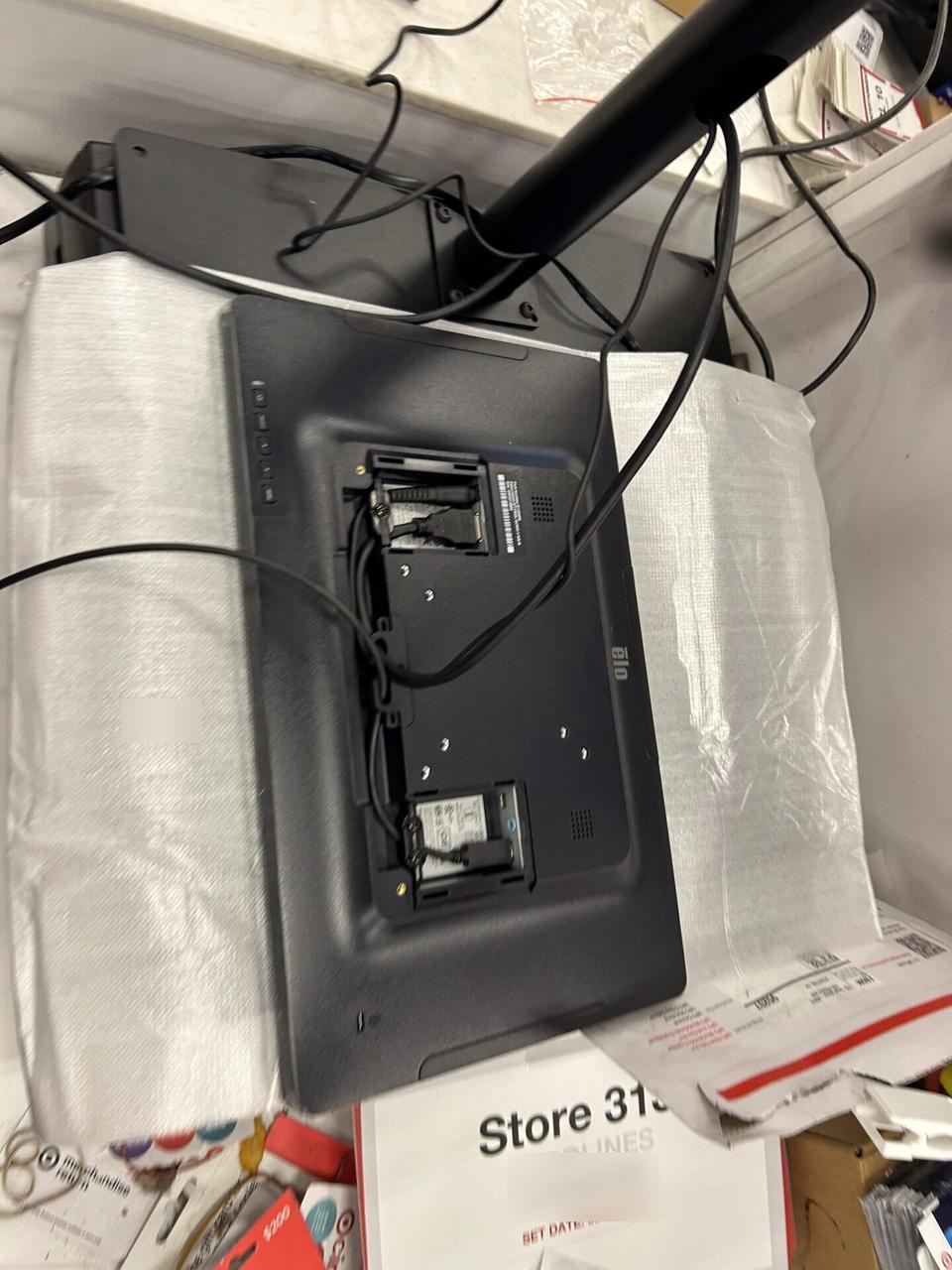 Alrty portfolio view of checkout station POS hardware for payment hardware service