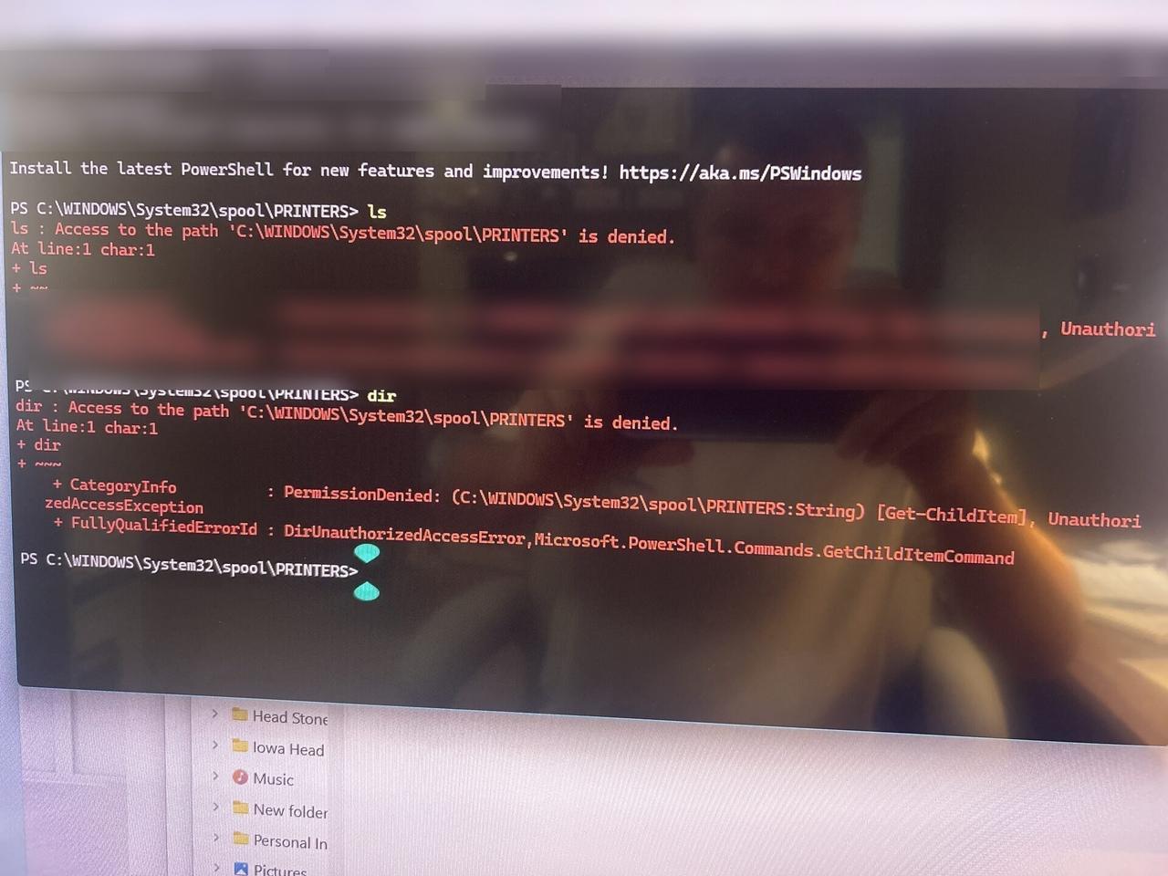 Checkout device screen during onsite support during terminal setup documented for a smart technology service call